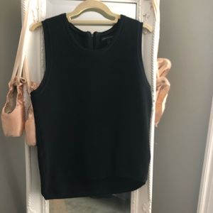 Banana Republic Sleeveless Black Sweater Tank